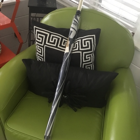 HAAS. JORDEN. GOLF UMBRELLA NIP NAVY N WHITE STRIPE - Picture 10 of 10